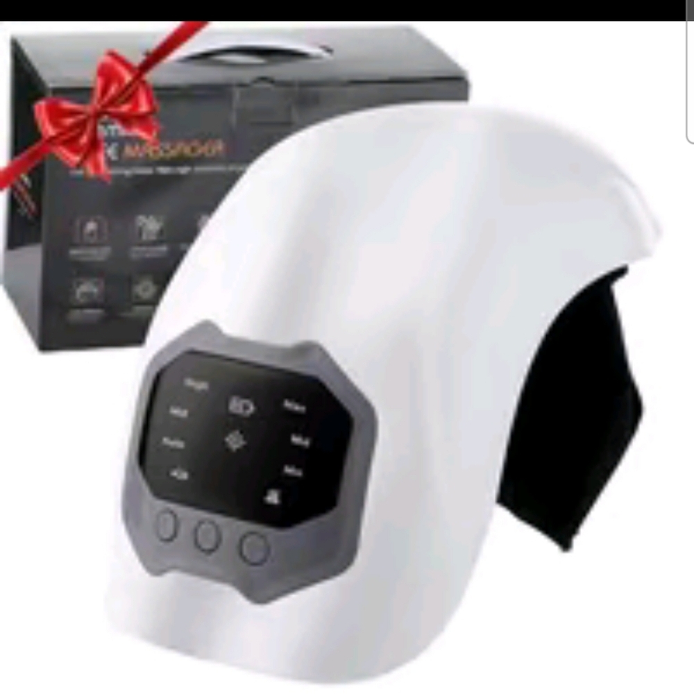 LED Light Therapy KNEEMassager - White